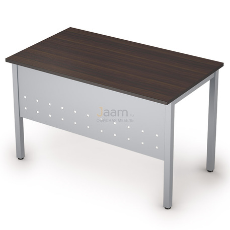 Мебель для персонала Стол прямолинейный на металлических опорах 2МК.108