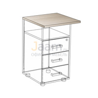 Мебель для персонала Крышка к тумбе ТП50 КТП50-50