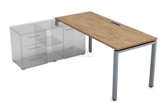 Мебель для персонала Стол для крепления на тумбу левый СТЛ-П.979