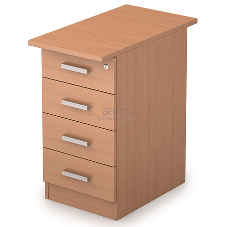 Мебель для персонала Офисная тумба приставная с топом 2Т.002.1