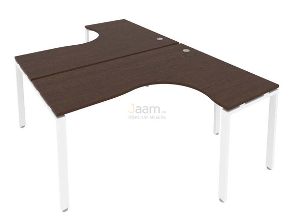 Мебель для персонала Рабочая станция криволинейная Б.РАС-СА-2.4