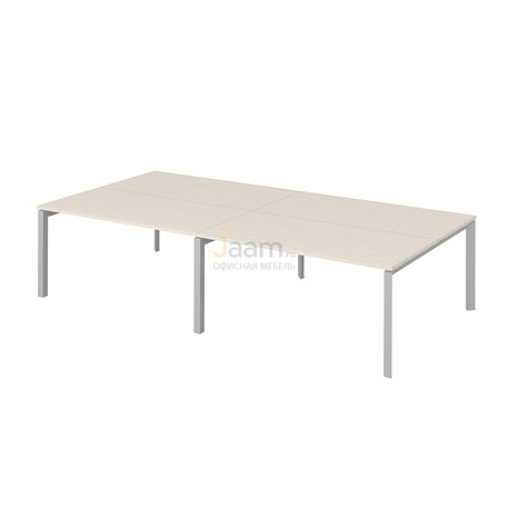 Мебель для персонала Рабочая станция на металлокаркасе ПК-ТНП-СР320Х160Н4/МК/БЭ