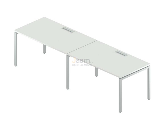 Мебель для персонала Двойная группа столов с люком RP-2.1(x2)+F-34