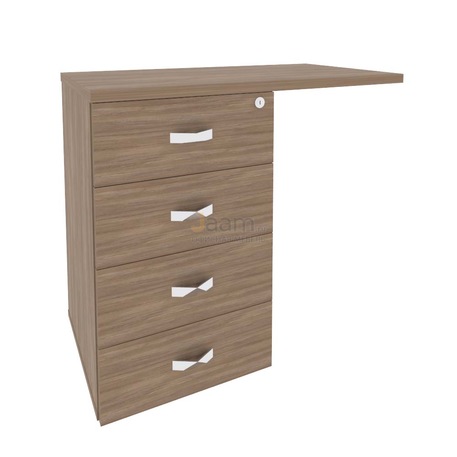 Мебель для персонала Офисная тумба приставная универсальная O.TPU-4