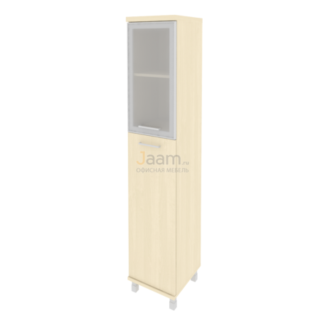 Кабинет руководителя Офисный шкаф высокий узкий правый KSU-1.7R Пр