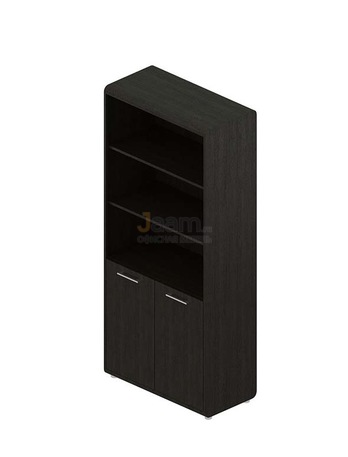 Кабинет руководителя Стеллаж с глухими дверями V-71