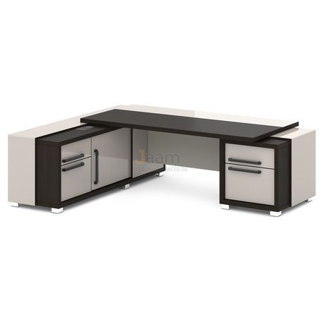 Кабинет руководителя Стол с тумбой и греденцией L-20пр/л