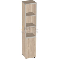 Мебель для персонала Шкаф узкий высокий левый V-2.6,V-4.0.1