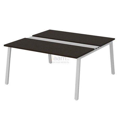 Мебель для персонала Рабочая станция на металлокаркасе ПК-ТНП-СР160Х160Н2/МКА/БЭ/КК