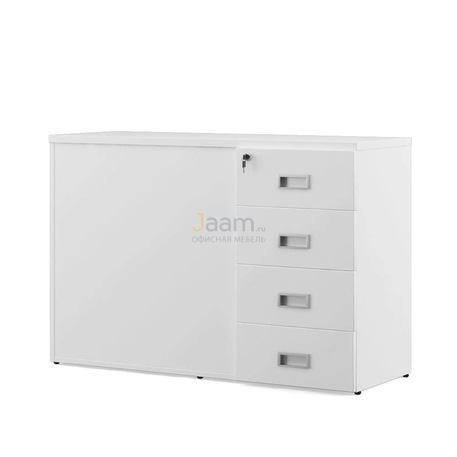 Мебель для персонала Тумба концевая опорная правая TES284336