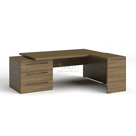 Кабинет руководителя Стол на опорной тумбе с приставкой 148 3550