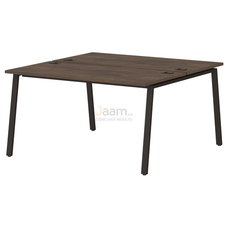 Мебель для персонала Стол-тандем на металлокаркасе T-139