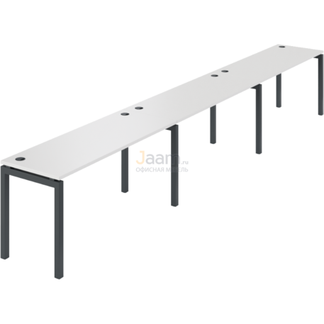 Мебель для персонала Бенч линейный на 3 рабочих места АМБЛ-004.60-3
