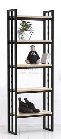 Мебель для персонала Стеллаж высокий OLD ZINGER OAK