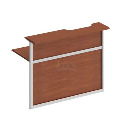 Стойка ресепшн Стойка прямая 1400 с вырезом левый (без опор) ФС 08081