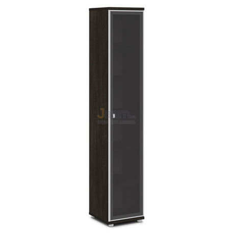 Мебель для персонала Шкаф стеклом в алюминиевом профиле V-506