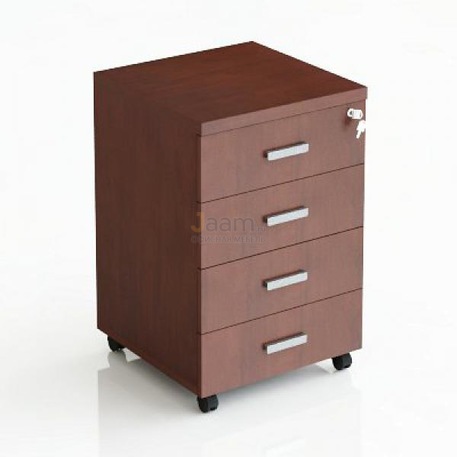 Кабинет руководителя Офисная тумба подкатная 4-х секционная с центральным замком 209