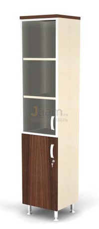 Мебель для персонала Шкаф комбинированный 5-ур левый BR81.0510