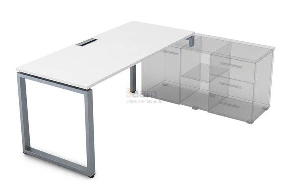 Мебель для персонала Стол для крепления на тумбу правый СТП-О.985