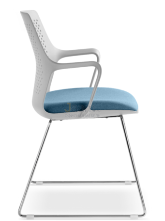 Кресло Альба/В/К Ткань кат.1/база хром