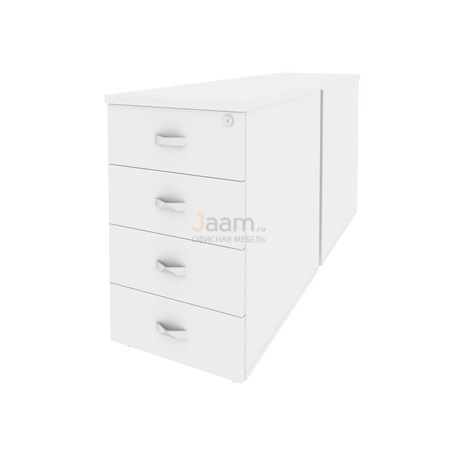 Мебель для персонала Офисная тумба приставная/опорная O.TPO-2.7