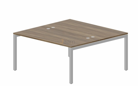 Мебель для персонала Составной стол на 2 рабочих места PEN2TG168 (4 громмета)