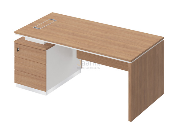Кабинет руководителя Стол на опорной тумбе левый СИ 109л