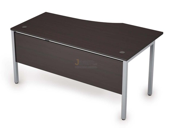 Мебель для персонала Стол криволинейный с экраном из ДСП левый 6МД.020