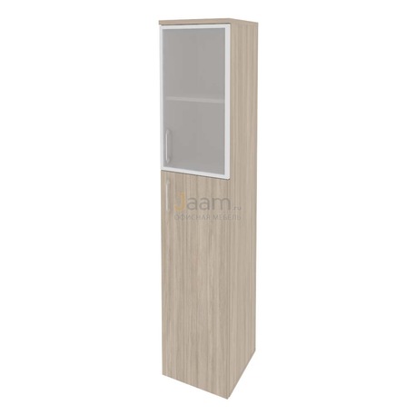Мебель для персонала Офисный шкаф высокий узкий правый O.SU-1.7R(R)
