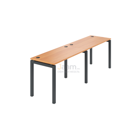 Мебель для персонала Бенч линейный на 2 рабочих места АМБЛ-002.60-2