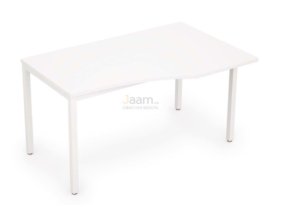 Мебель для персонала Стол криволинейный без экрана правый 6М.023