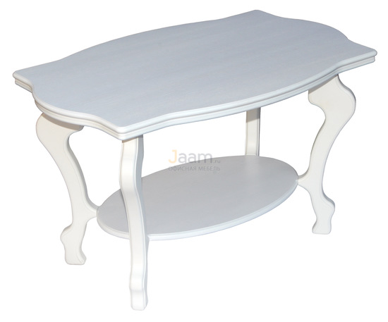 Журнальный столик из дерева Берже 1 (слоновая кость)