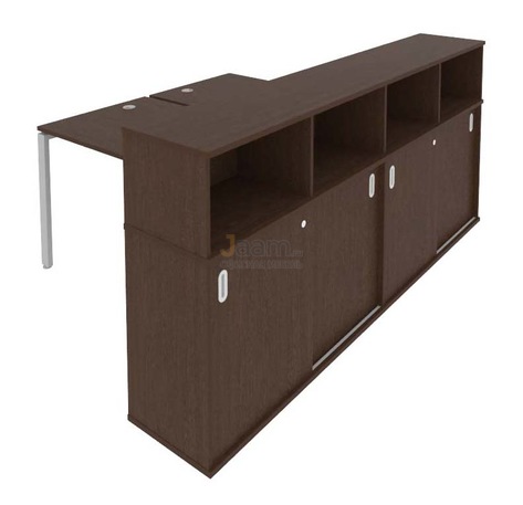 Мебель для персонала Рабочая станция с опорным шкафом-купе Б.РС-СШК-4.2
