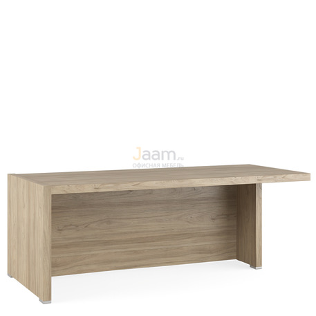 Кабинет руководителя Стол с асимметричными опорами правый SOL297107