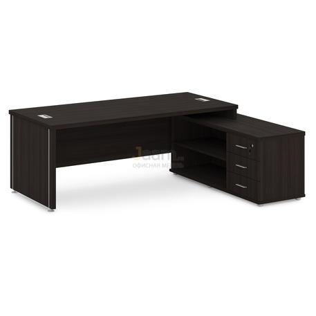 Кабинет руководителя Стол руководителя на опорной тумб правый S-121 пр