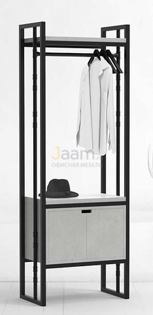 Мебель для персонала Гардероб OLD ZINGER МИКРОЦЕМЕНТ с ящиком