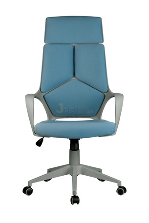 Кресло 8989 серый пластик