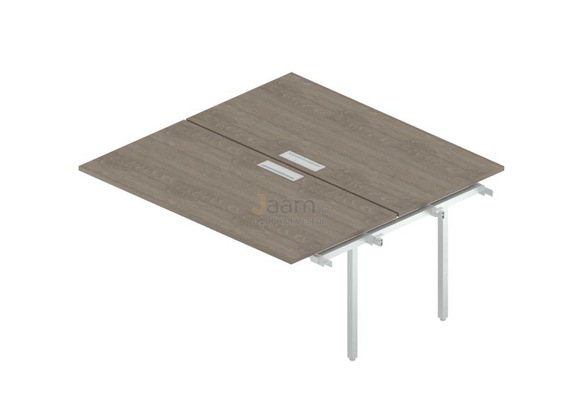 Мебель для персонала Промежуточный сдвоенный стол с люком RM-4.1(x2)+F-60