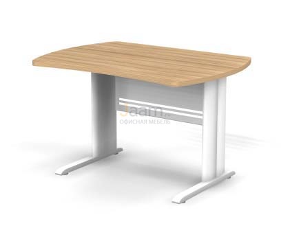 Мебель для персонала Стол прямой на L-обр. каркасе B164/1
