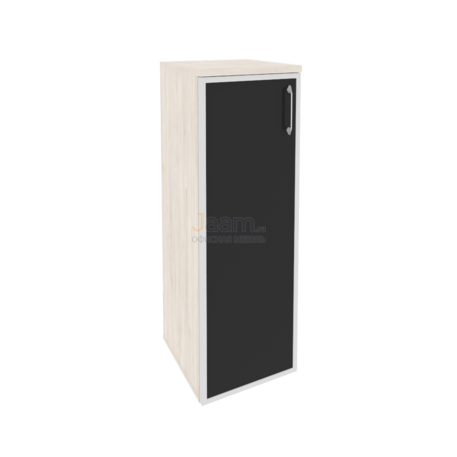 Мебель для персонала Офисный шкаф средний узкий левый O.SU-2.4RB(L)