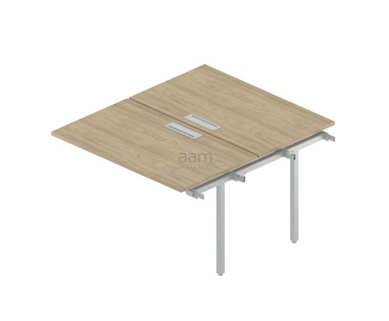 Мебель для персонала Промежуточный сдвоенный стол с люком RP-4.1(x2)+F-64