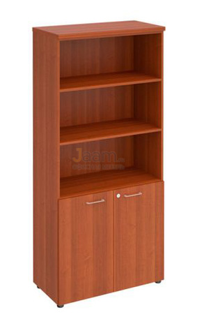 Кабинет руководителя Офисный шкаф для документов полузакрытый ПТ 0782