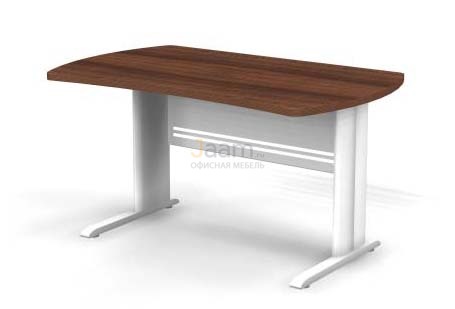 Мебель для персонала Стол прямой на L-обр. каркасе B155/1