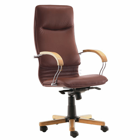 Кресло Nova Wood Chrome