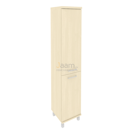 Кабинет руководителя Офисный шкаф высокий узкий левый KSU-1.3 Л