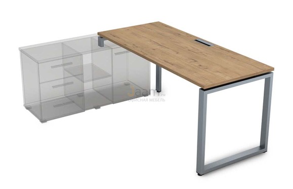 Мебель для персонала Стол для крепления на тумбу левый СТЛ-О.996