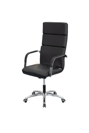 Кресло Аврора/П Экокожа кат. 1/база алюминий