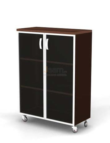 Мебель для персонала Шкаф стеклянные двери BR82.0349