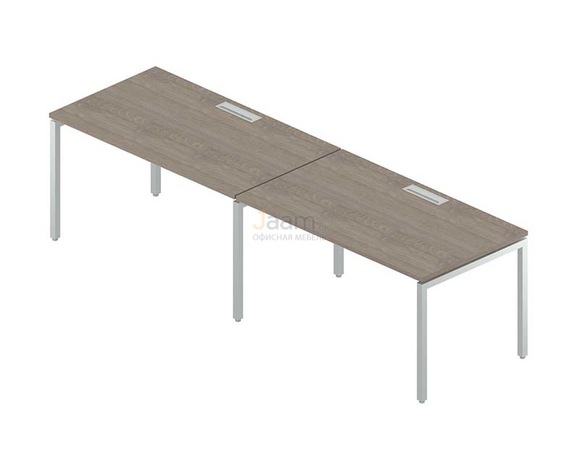 Мебель для персонала Двойная группа столов с люком RM-1.1(x2)+F-31