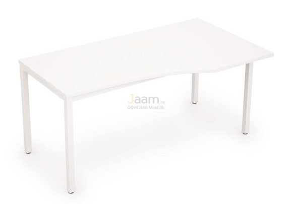 Мебель для персонала Стол криволинейный без экрана правый 6М.021